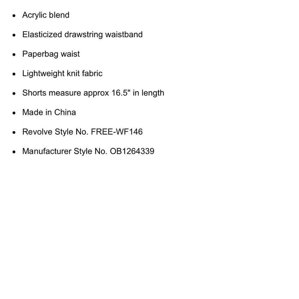 Free People Summertime Blues Knit Short - Picture 8 of 8